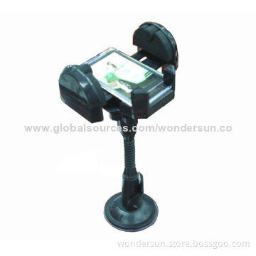 Car Cellphone Holder, Easy-to-install, OEM and ODM Orders Welcomed